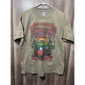 MOUNTAIN JAM V SHIRT HUNTER MOUNTAIN 2009 L SHORT SLEEVE Psychedelic Woodstock